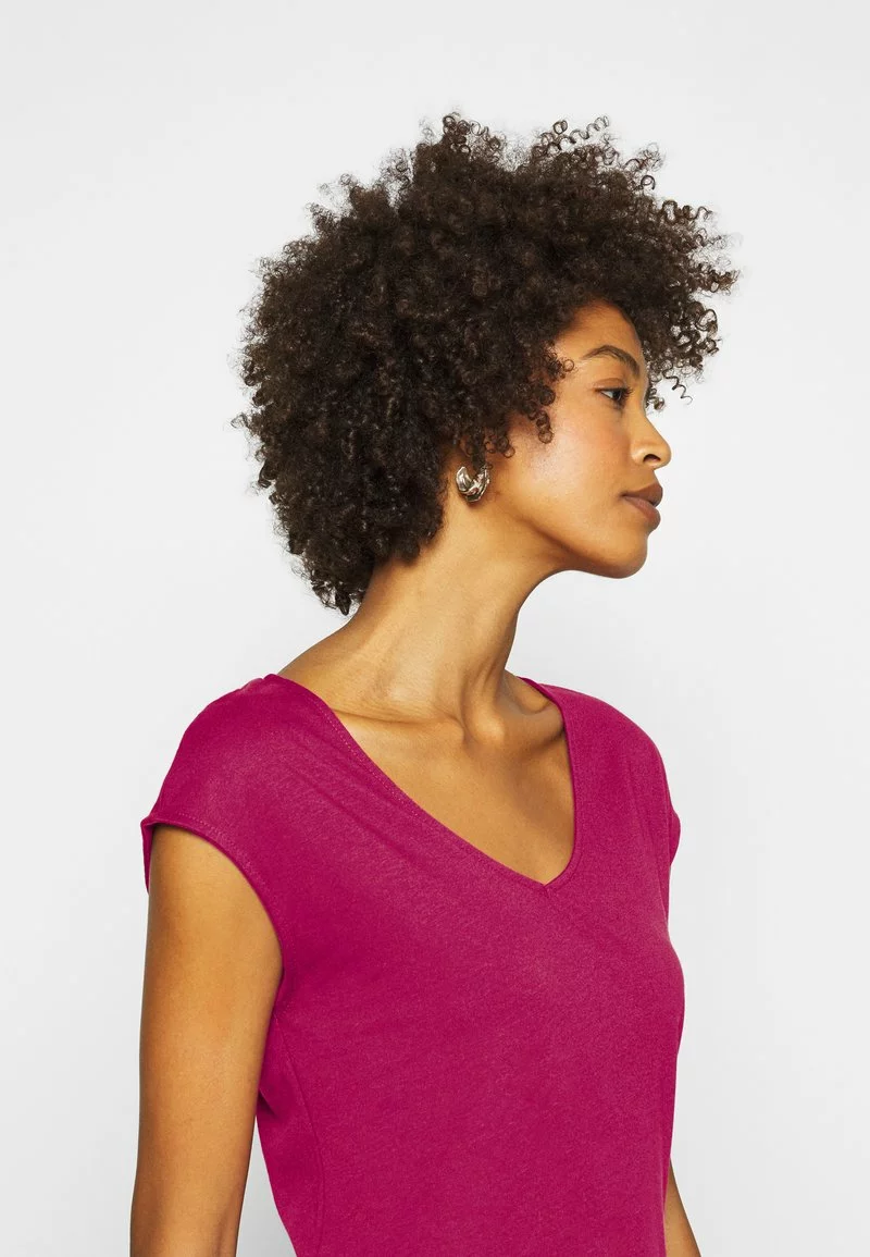 Barato 😍 Anna Field Camiseta Básica - Berry, Mujer 🔥 4 Barato 😍 Anna Field Camiseta Básica - Berry, Mujer 🔥 - Imagen 4