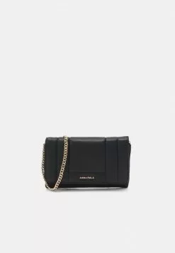 Promoción 👍 Anna Field LEATHER - Clutch - Black, Mujer 😉