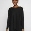 Cupón 😀 Anna Field BATWING JUMPER BOATNECK - Jersey De Punto - Black, Mujer 🎉