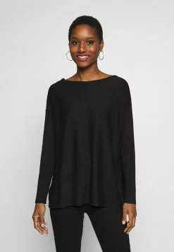 Cupón 😀 Anna Field BATWING JUMPER BOATNECK - Jersey De Punto - Black, Mujer 🎉