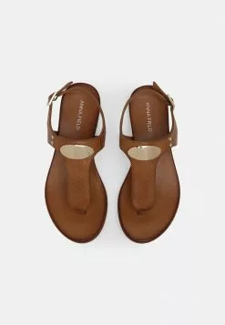 ofertas 👍 Anna Field 🩴 Sandalias De Dedo - Cognac, Mujer 🌟 -Anna Field Tienda de ventas ed4f4475c8424c51af61eefc077269a6