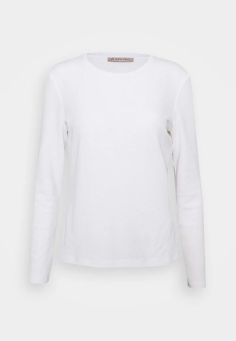 Venta express 🔔 Anna Field WAFFLE PIQUÉ - Camiseta De Manga Larga - White, Mujer ❤️ 5 Venta express 🔔 Anna Field WAFFLE PIQUÉ - Camiseta De Manga Larga - White, Mujer ❤️ - Imagen 5