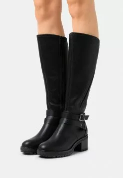 Toma de corriente 👍 Anna Field Botas - Black, Mujer 🔔