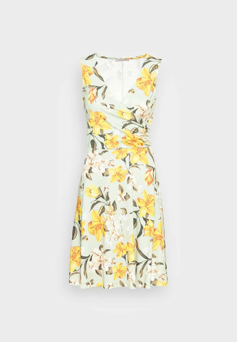 Mejor precio 🤩 Anna Field Vestido Informal - Beige/yellow, Mujer ✔️ 4 Mejor precio 🤩 Anna Field Vestido Informal - Beige/yellow, Mujer ✔️ - Imagen 4