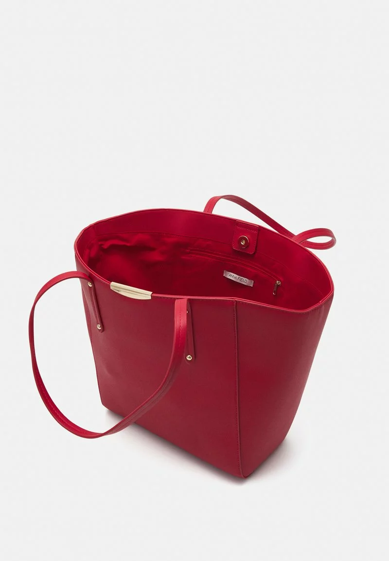 Nuevo ❤️ Anna Field Bolso Shopping - Dark Red, Mujer ✔️ 3 Nuevo ❤️ Anna Field Bolso Shopping - Dark Red, Mujer ✔️ - Imagen 3