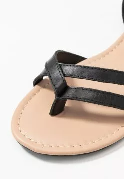 mejor venta ⌛ Anna Field LEATHER - 🩴 Sandalias De Dedo - Black, Mujer ⭐ -Anna Field Tienda de ventas eef3fd3ee2704001af89f35735086478