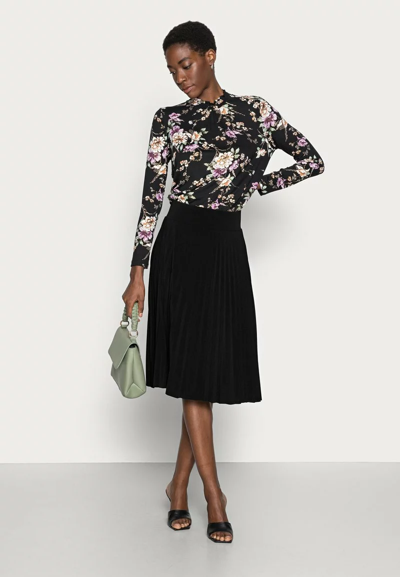 mejor venta 🥰 Anna Field Plisse A-line Mini 👗 Skirt - Falda Acampanada - Black, Mujer 🌟 2 mejor venta 🥰 Anna Field Plisse A-line Mini 👗 Skirt - Falda Acampanada - Black, Mujer 🌟 - Imagen 2