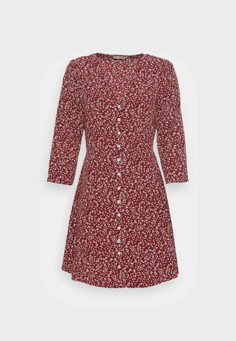 Mejor precio 🌟 Anna Field WOVEN BUTTON THROUGH EVE 👗 DRESS - Vestido Informal - Red White, Mujer 🥰 4 Mejor precio 🌟 Anna Field WOVEN BUTTON THROUGH EVE 👗 DRESS - Vestido Informal - Red White, Mujer 🥰 - Imagen 4