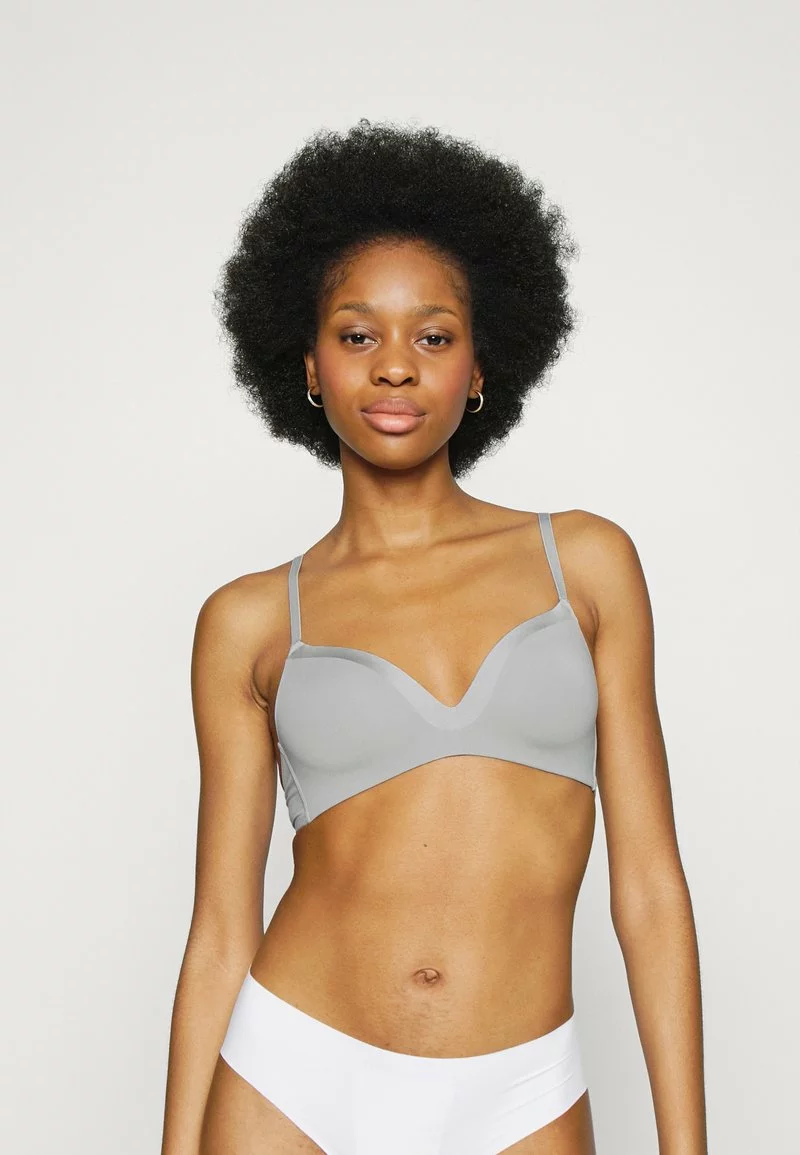 Nuevo 😉 Anna Field EDISON 2PP NON WIRED - Sujetador Básico - White/grey, Mujer ⌛ 5 Nuevo 😉 Anna Field EDISON 2PP NON WIRED - Sujetador Básico - White/grey, Mujer ⌛ - Imagen 5