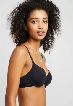 Lo mas barato 🛒 Anna Field NADINE 2PP TSHIRT BRA PLAIN MICRO W LACE WING - Sujetador Básico - Black /dark Blue, Mujer ⭐ -Anna Field Tienda de ventas f211ebb346d44a1bb70320fa888689f9
