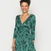 Presupuesto 🔥 Anna Field Vestido Ligero - Dark Green/black, Mujer 🥰