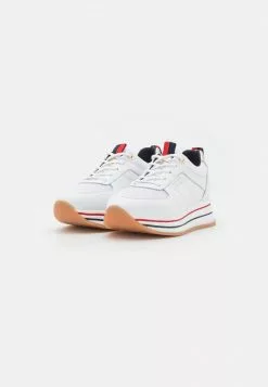 Toma de corriente 🧨 Anna Field LEATHER - Zapatillas - White/gold, Mujer 💯 -Anna Field Tienda de ventas f32f4e04d44249f2bf5ae0483a0ac784