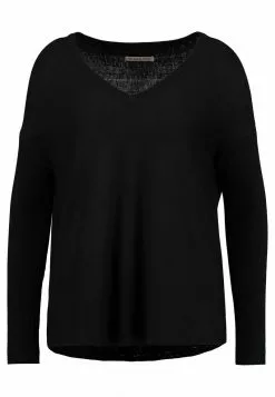 ofertas 🛒 Anna Field RELAXED V-NECK - Jersey De Punto - Black, Mujer 🔥 -Anna Field Tienda de ventas f3a025bdf76642ddb65bdc7c44c3719d