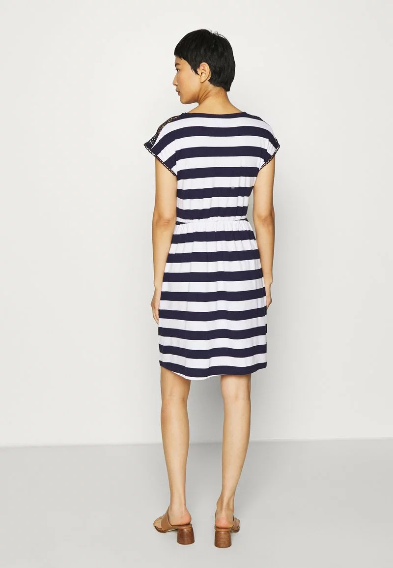 Venta express 🤩 Anna Field Vestido Ligero - Evening Blue/white, Mujer ❤️ 3 Venta express 🤩 Anna Field Vestido Ligero - Evening Blue/white, Mujer ❤️ - Imagen 3