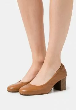 Toma de corriente 🥰 Anna Field LEATHER - Tacones - Cognac, Mujer 😍