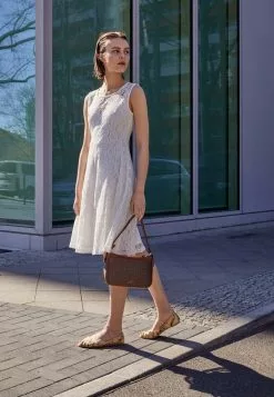 Mejor precio 🔔 Anna Field Bailarinas Peeptoe - Gold, Mujer 👍