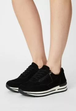 Presupuesto 🔥 Anna Field LEATHER - Zapatillas - Black, Mujer 🤩