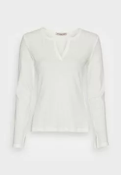 ofertas 👏 Anna Field Camiseta De Manga Larga - Off White, Mujer 🎁