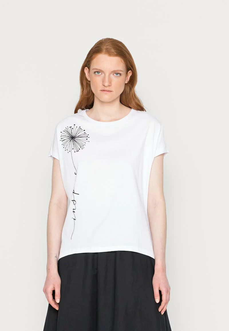 Promoción 🎁 Anna Field Camiseta Estampada - White, Mujer ❤️ 1 Promoción 🎁 Anna Field Camiseta Estampada - White, Mujer ❤️