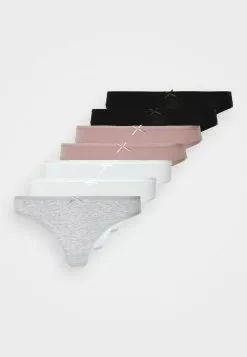 Lo mas barato 👏 Anna Field GEORGINA 7PP THONG COTTON - Tanga - Black/pink, Mujer 😍 12 Lo mas barato 👏 Anna Field GEORGINA 7PP THONG COTTON - Tanga - Black/pink, Mujer 😍 -Anna Field Tienda de ventas f7e37a093e7540a8968047bd027eefeb