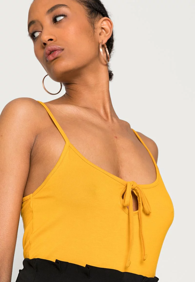 Mejor precio 🧨 Anna Field Top - Dark Yellow, Mujer ✨ 5 Mejor precio 🧨 Anna Field Top - Dark Yellow, Mujer ✨ - Imagen 5