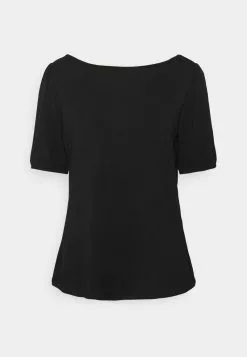 Promoción 😍 Anna Field Camiseta Básica - Black, Mujer 👍
