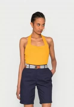 Nuevo 👏 Anna Field Top - Dark Yellow, Mujer ✨