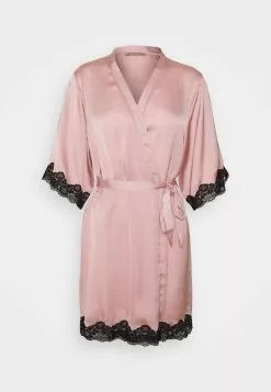 Toma de corriente ⭐ Anna Field ARIANA SATIN KIMONO - Albornoz - Pink, Mujer 🔥