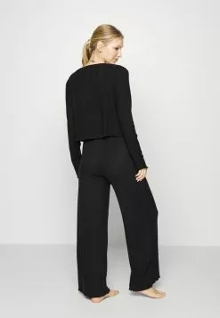 Mejor trato ⌛ Anna Field 3 PIECE COSY RIB SET - Pijama - Black, Mujer ⌛ -Anna Field Tienda de ventas fba302797f6845daad7994dd6e92da74