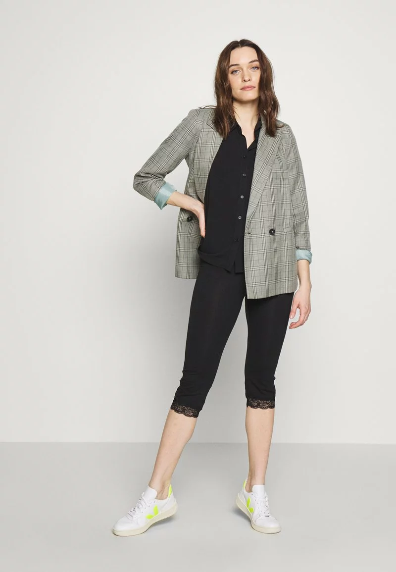 ofertas 🔥 Anna Field Capri Leggings With Lace - Leggings - Black, Mujer 🎉 2 ofertas 🔥 Anna Field Capri Leggings With Lace - Leggings - Black, Mujer 🎉 - Imagen 2