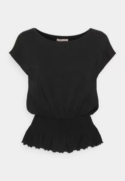 Descuento 👍 Anna Field Camiseta Básica - Black, Mujer 😀 -Anna Field Tienda de ventas fd45d1f845a045bdb2ed9a376bf7f9e3