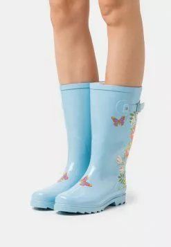 Nuevo 🤩 Anna Field Botas De Agua - Light Blue, Mujer 🎁