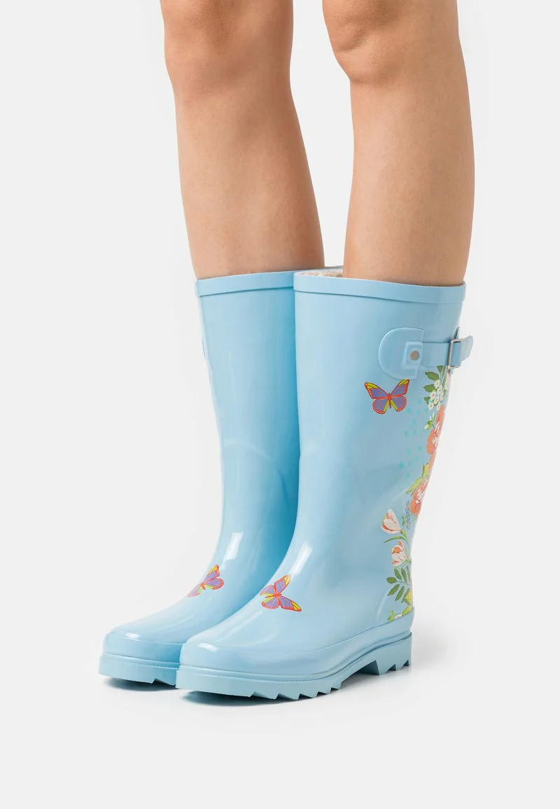 Nuevo 🤩 Anna Field Botas De Agua - Light Blue, Mujer 🎁 1 Nuevo 🤩 Anna Field Botas De Agua - Light Blue, Mujer 🎁